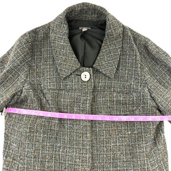 J. Jill Short Sleeve Tweed Jacket - Picture 7 of 8